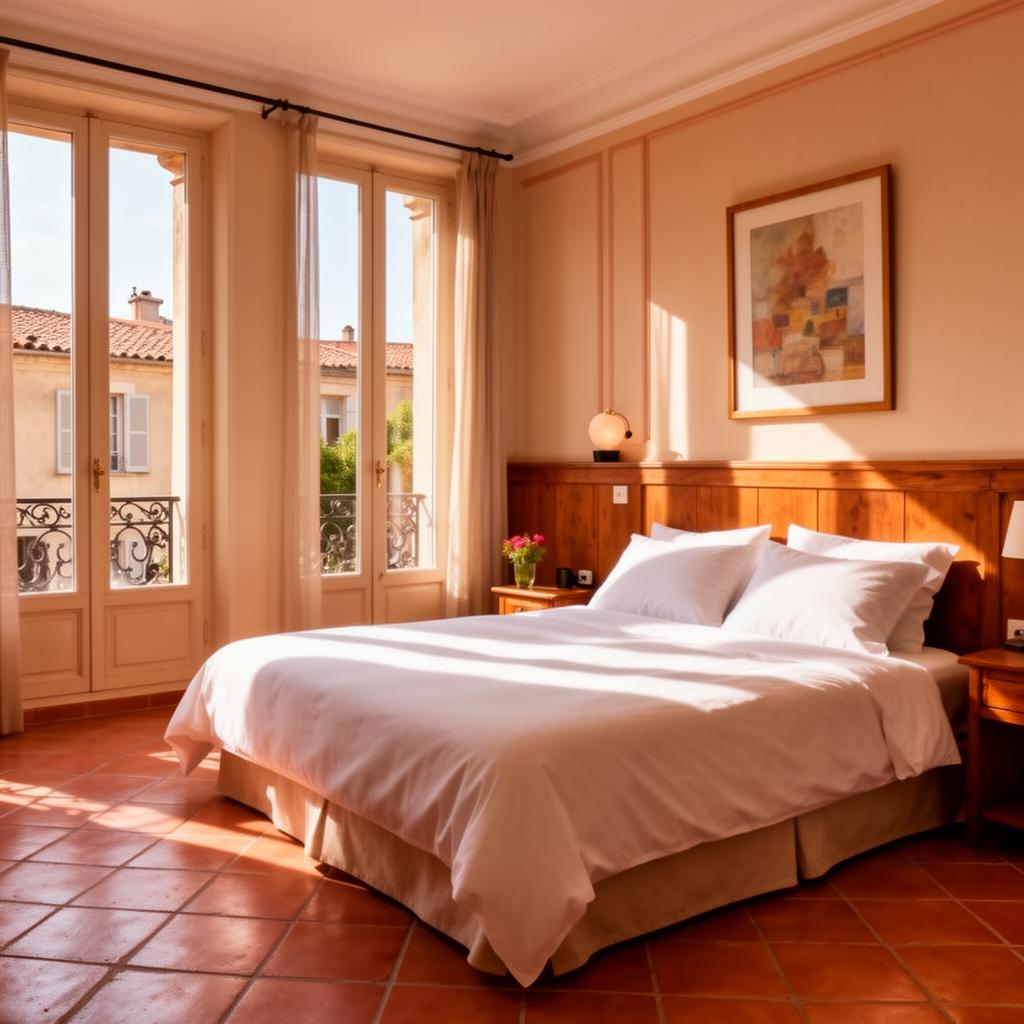 Intérieur d'appartement Airbnb premium à Perpignan